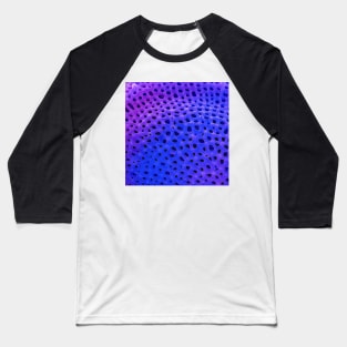 Thalassiosira lacustris in SEM (Purple) Baseball T-Shirt